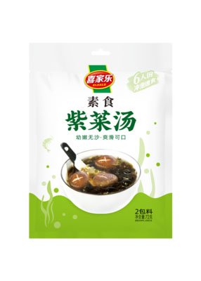 喜家樂(lè)72g素食紫菜湯 喜家樂(lè)72g素食紫菜湯